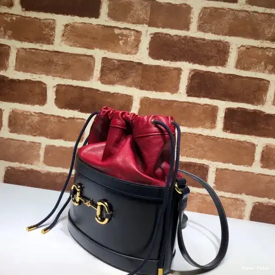 Hyper Peter Horsebit GUCCI 1955 bag bucket 0607